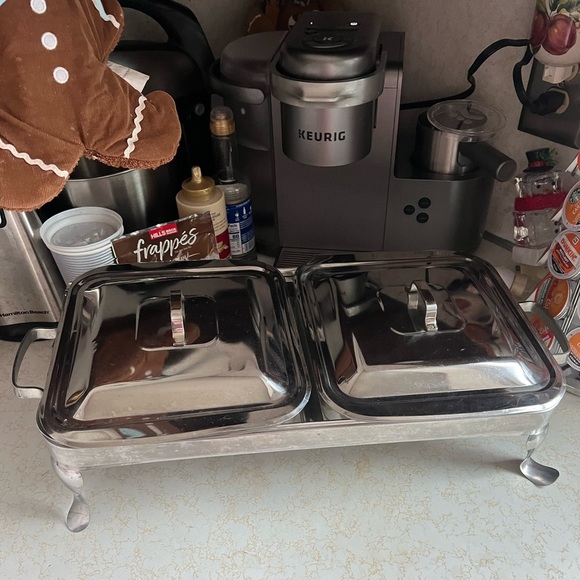 5 pc Stainless Gourmet Buffet‼️FINAL SALE - Picture 2 of 6